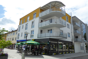 Wohn- und Geschäftshaus, Karl-Lederer-Platz, Geretsried